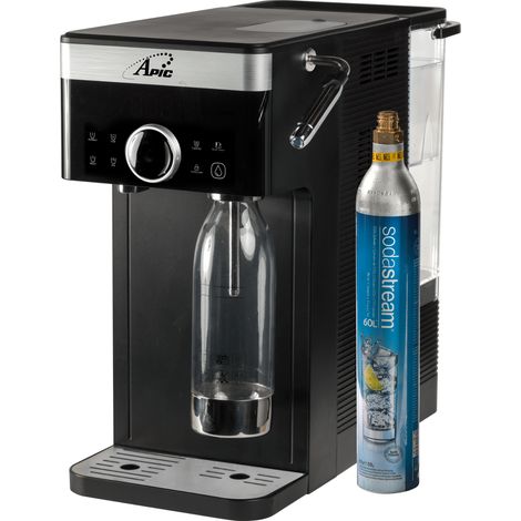 Apic – Fontaine à eau filtrée chaude, froide, plate ou pétillante – Réservoir 3.8L – Températures personnalisables 6°C à 100°C – Design compact (1/5)