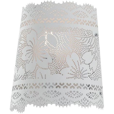 "Applique CLUNY in metallo bianco" (1/2)