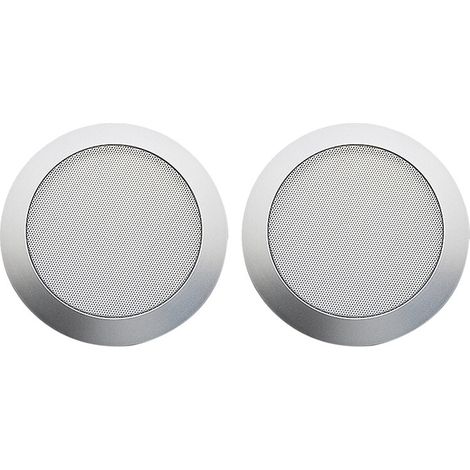 Geeignet für Deckenlautsprechergitter, 4-Zoll-integriertes Deckenlautsprechergitter (silber).
