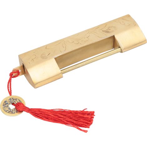 Cadenas Antique Style Chinois 6,5cm à Clé pour Coffret à Bijoux et Armoire
