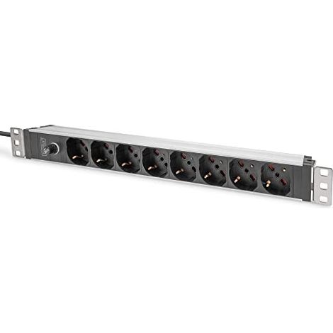 digitus DN-95410-IT multiprise aluminium 8 prises (1/5)