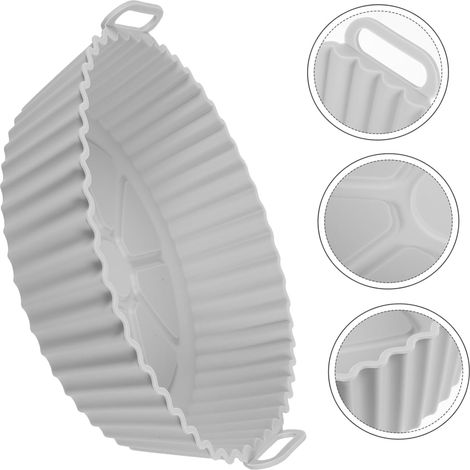 Tapis cuisson friteuse air réutilisable, antiadhésif économie huile cuisson saine (1/5)