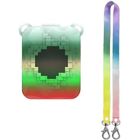 Bunte Silikonhülle für Bitzee Magicals Digital Pet 2, waschbare und stoßfeste Schutzhülle für das tragbare Haustierspiel für Kinder. (1/5)