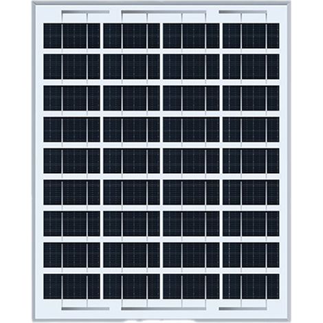 Panneau solaire, 20W, 18V, 350x550 mm, noir (1/5)