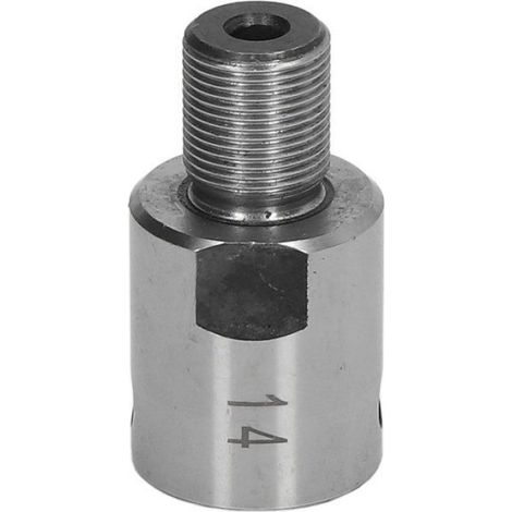 Tbest bielle de mandrin M14 Connecteur M14, Bielle M14 Traitement Thermique Haute Précision Résistant à quincaillerie accessoire (1/4)