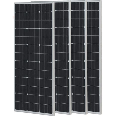 Panneau Solaire, Silicium Monocristallin, 39 Cellules Solaires (1/2)
