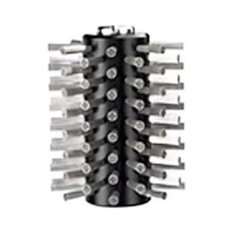 Brosse pour barbecue – Brosse électrique pour barbecue – Brosse en acier inoxydable 700-800 tr/min – Tête de brosse amovible en acier inoxydable 304 – Convient pour le nettoyage des grilles de barbecu