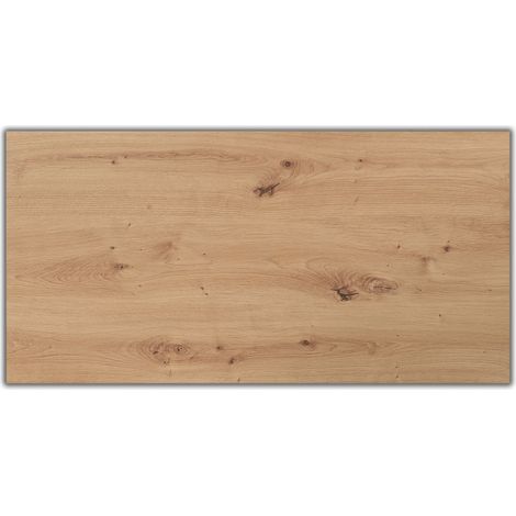bümö DIY Schreibtischplatte Rechteck: 200 x 100 cm  Asteiche