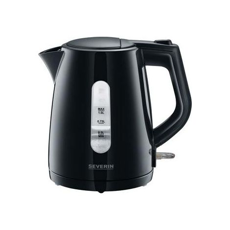 [NEUWERTIG] B-Ware Severin Wk 3410 Wasserkocher Teekocher Schnurlos 1 Liter 2200 W  Schwarz