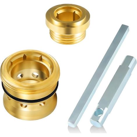 Kit professionnel de démontage de sièges de soupapes Symmons et de réfection de soupapes froides TA-4 / Base de soupape froide et outil T-35 A/B (1/5)