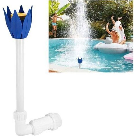 Fontaine Piscine Hors Sol, Cascade Bassin Exterieur, Accessoire Piscine Exterieur, Fontaine de Piscine Cascade, Accessoire Piscine Hors Sol, Fontaines pour Bassin D'agrément Cascade pour Jard (1/5)