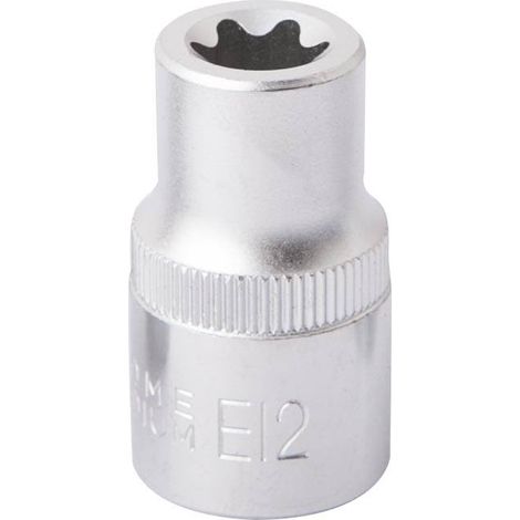 Douille torx E12 1/2" CrV - OS 3033 - CLAS Equipements (1/3)