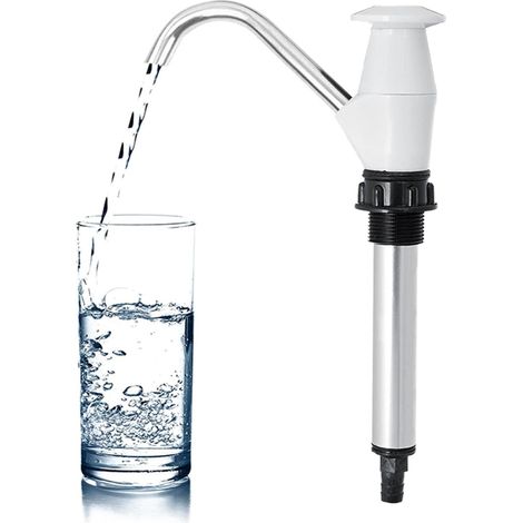 Manueller Pumpenhahn für Wohnmobile, 27 cm, leicht, Wasser/Limonade, für Vans/Anhänger.