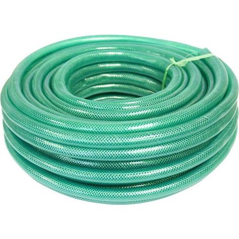 Tuyau d'arrosage pour jardin 13 mm (1/2"), longueur 50 m, flexible, adapté à tous les usages extérieurs, résistant, installation simple