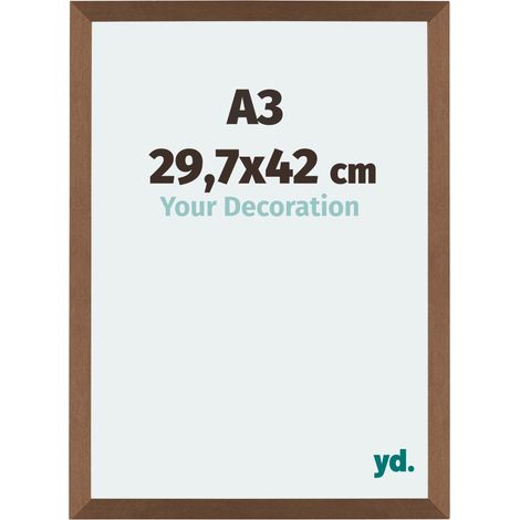 yd. - Cadre photo A3 29.7x42 - Cuivre Decor - MDF - Mura (1/5)