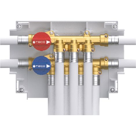 Collettore mono-intercettazione 5 + 4 uscite attacco fastec F13 teco