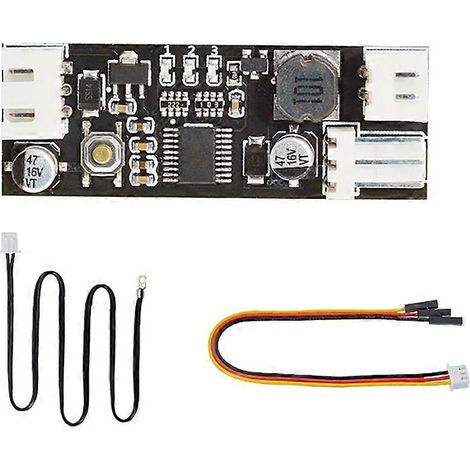 Module de contrôle de température pour ventilateur d'ordinateur, simple 12 V CC PWM 2-3 fils (1/4)