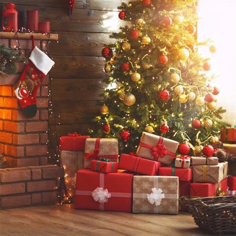 36-teiliges Set 4 cm große Weihnachtskugeln, bruchsichere Kunststoffkugeln, Christbaumschmuck für Jubiläen und Partys (1/5)