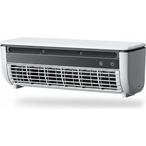 Rafraîchisseur d'air mural brumisateur rechargeable 6000 mAh – Installation sans perçage – Idéal pour petits espaces – Ventilateur avec brume (1/5)