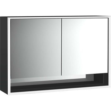 emco loft Armoire de toilette avec éclairage avec compartiment (1/5)
