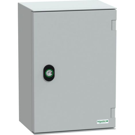 PanelSet PLM - Scatola murale monoblocco in poliestere 310x215x160 IP65 RAL 7035 - NSYPLM32G