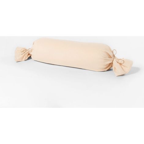 Vario Kissenbezug Jersey für Nackenrolle, ecru, 15 x 40 cm Dekokissen (1/5)