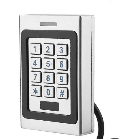 Un système de verrouillage de porte sans clé RFID, équipé d'un clavier étanche IP67, permet un contrôle d'accès sécurisé. (1/5)