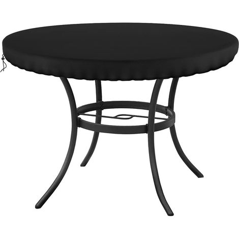 Housse Pateau Table de Jardin Housse Protection Ronde Exterieur Imperméable Anti UV Tissu Oxford (1/5)