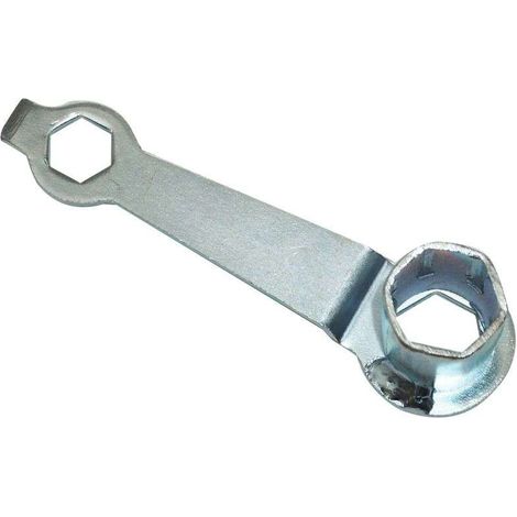 Clé à bougie 19mm + 21mm + 14mm tournevis 3 en 1 tracteur tondeuse voiture scooter moto mobylette (1/2)