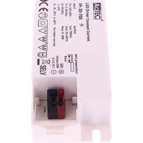 Led Driver CC Corrente Costante 700mA 30V-42VDC Per Alimentare Led Max 30W