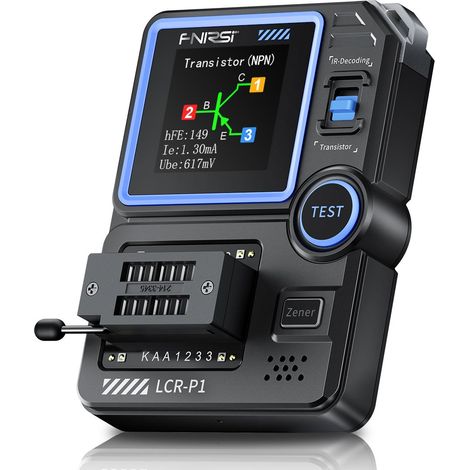FNIRSI LCR-P1 Multifunction Transistor Capacitor Tester (1/5)