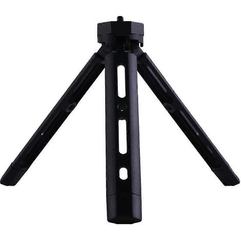 Mini trépied de table en alliage d'aluminium pour la photographie, avec vis 1/4 pouce, compatible avec les stabilisateurs de caméra DJI. (1/5)
