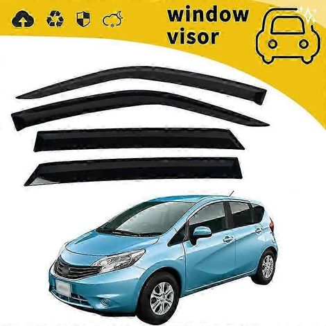 Déflecteur de pluie décoratif pour vitres de portières de Nissan Note E11 E12 (2008-2012) (1/5)