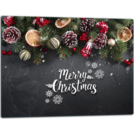 Glasschneidebrett 52x40 Weihnachten (1/5)