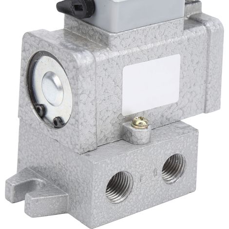 Électrovanne trois voies à deux positions, distributeur à commande électrique unique, tête carrée G1/8" K23JD-6AC110V (1/4)