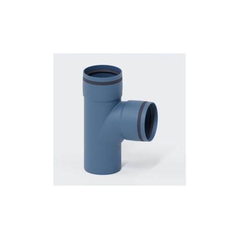 Poloplast POLO-KAL XS-Rohr PKXEA Abzweig Einfachabzweig 90/90/87,5° 102248 (1/3)