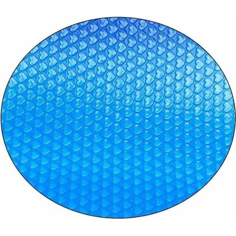 Bâche de piscine à bulles Ø120cm – Couverture solaire ronde – Protection UV – Réduction de l'évaporation – Isolation thermique (1/5)