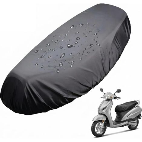 Universelle Motorrad Sitzabdeckung, wasserdicht Größe XL, Regen UV Schutz Roller Outdoor robust (1/5)