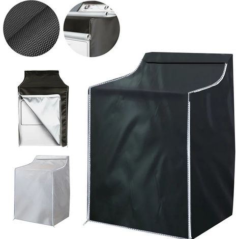 Housse de protection anti-poussière pour machine à laver automatique-AquaForge (1/5)