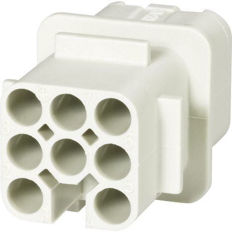 HARTING 09360083101 Buchseneinsatz Han® D 8 + PE Crimpen 1 St.