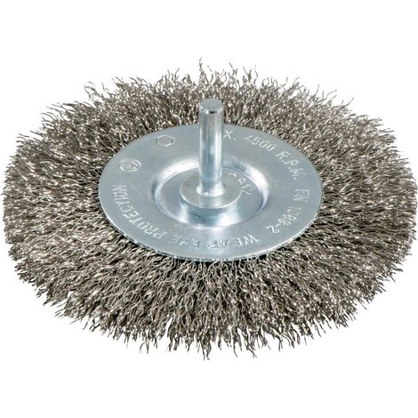 Spazzola rotonda Metabo 630550000 acciaio inox 75 mm
