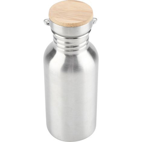 500-ml-Edelstahl-Trinkflasche, tragbare Outdoor-Trinkflasche, Reise-Thermosbecher, Becher für Camping und Wandern, wiederverwendbarer Edelstahl (1/3)