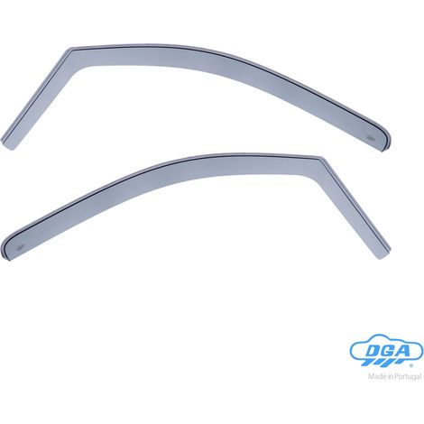 Set deflettori aria anteriori ad incastro, tipo lungo - compatibile per Peugeot Expert (04/16) - Peugeot Traveller (06/16) (1/5)