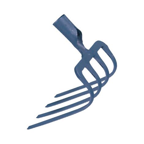 OUTILS PERRIN Crocs à bêcher ou à béton 4 dents 21 cm sans manche