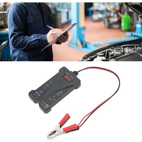 Batterietester, digitaler Batterietester mit Anzeige, 12V LED Modell 805 A (Einzelanschluss) (1/5)