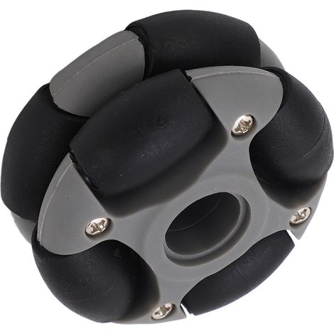 48-mm-Omnidirektionalrad, zweireihig, multidirektionales Rad, Ersatz für Omnidirektionalrad 14036, geeignet für die Robotikindustrie. (1/4)
