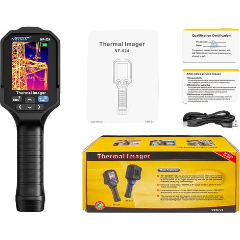 Imager thermique, résolution 120x90, batterie rechargeable, NF-524 (1/2)