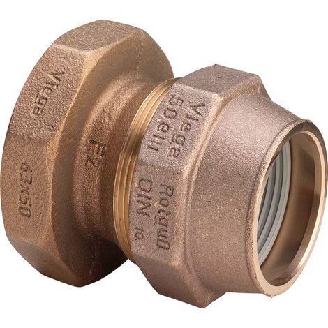 Viega Maxiplex-riduttore, d1 32, d2 25 bronzo rosso Modello 9019, 280123