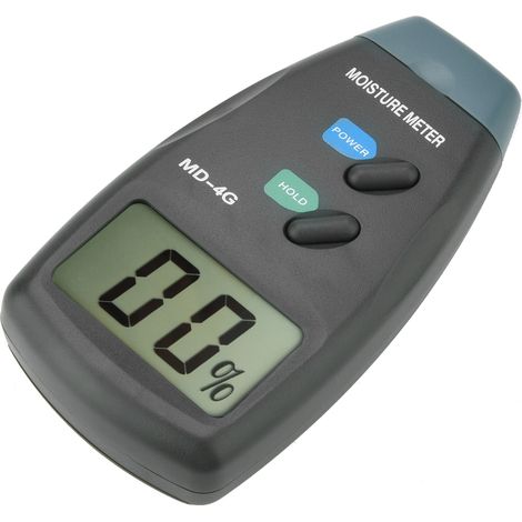 Digitales Hygrometer MD-4G mit LCD-Bildschirm, 4 Pins, für Holz, misst die Holzfeuchte von 5% bis 40%. (1/5)
