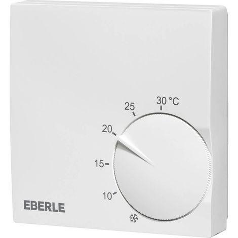 Termostato Eberle RTR-S 6121-1 blanco polar preciso